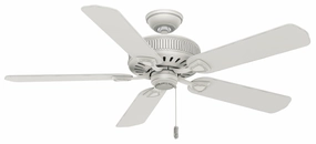 Ainsworth 54"Ceiling Fan Cottage White versatile medium fans for any space