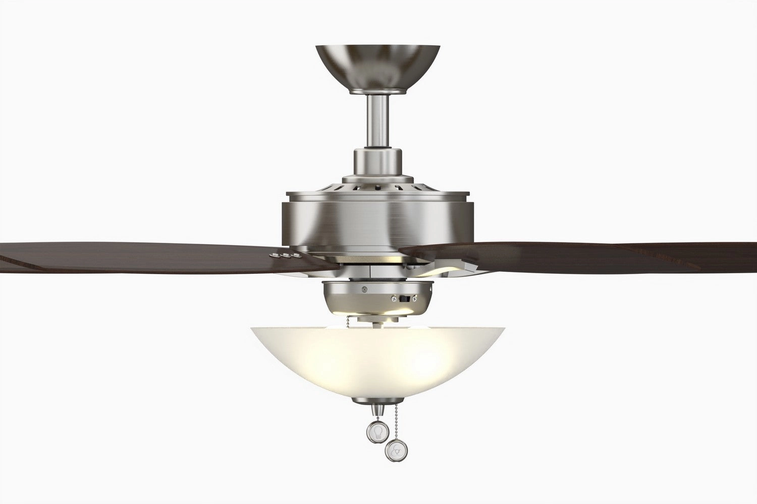 Aire Deluxe 52"Ceiling Fan Brushed Nickel