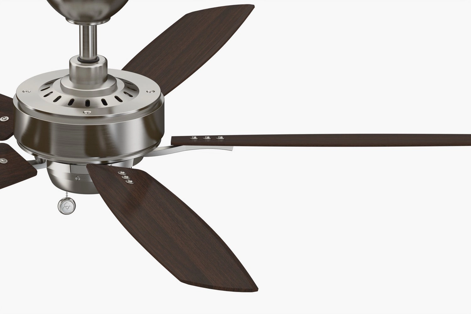 Aire Deluxe 52"Ceiling Fan Brushed Nickel