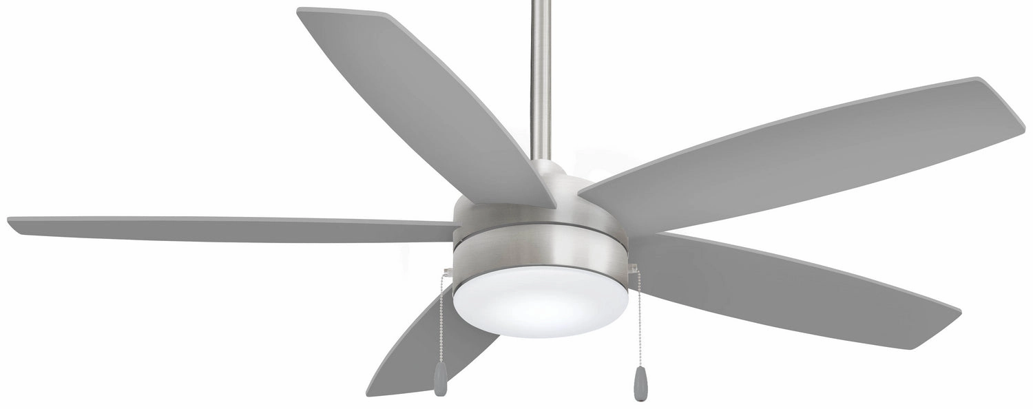 Airetor 52"Ceiling Fan Brushed Nickel W/ Silver affordable medium fans for summer