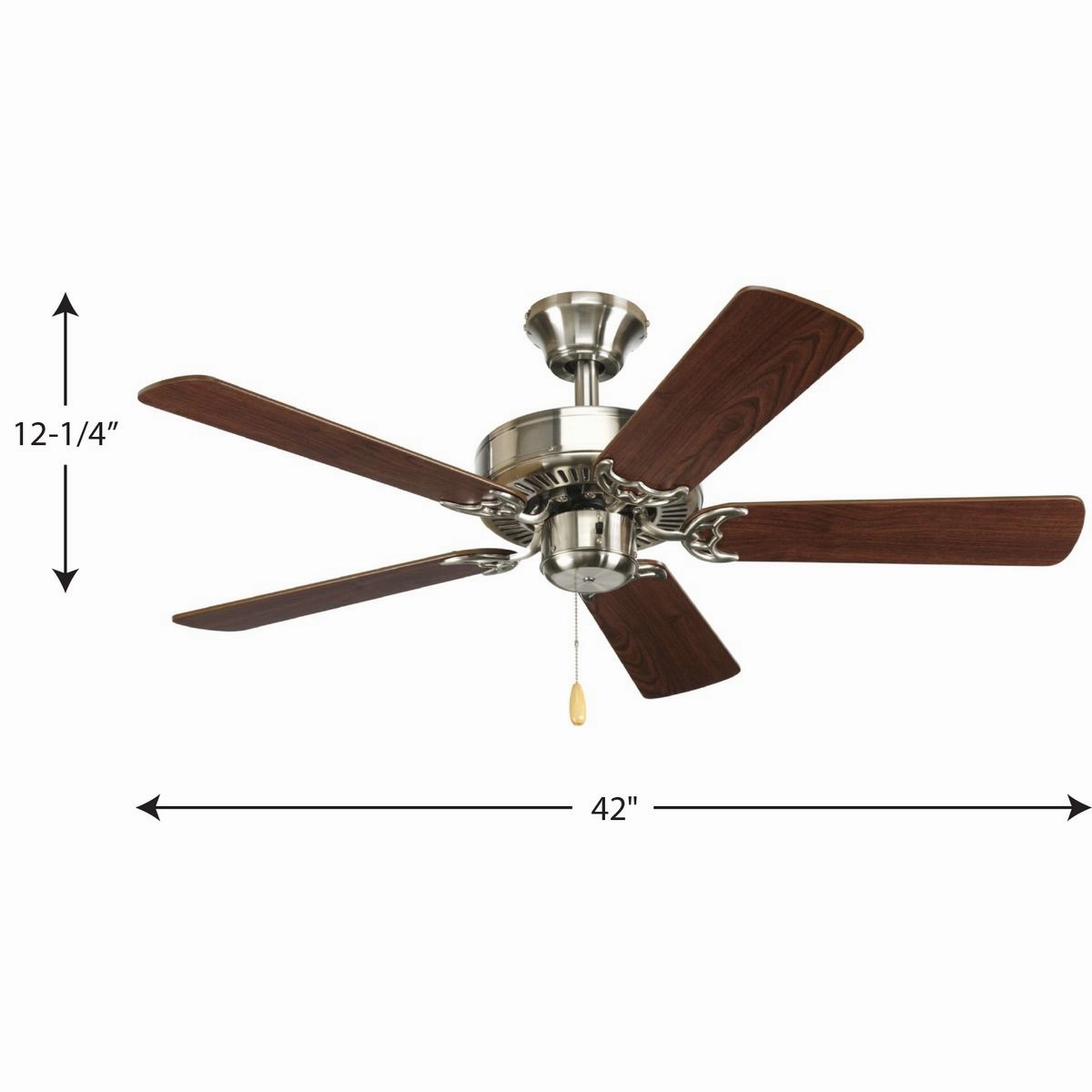 Airpro 42"Ceiling Fan Brushed Nickel