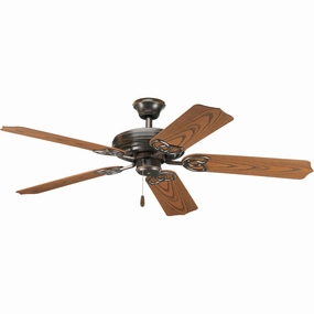 Airpro 52"Ceiling Fan Antique Bronze portable medium fans with handle design