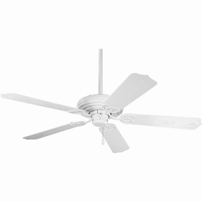Airpro 52"Ceiling Fan White energy-efficient medium fans with remote