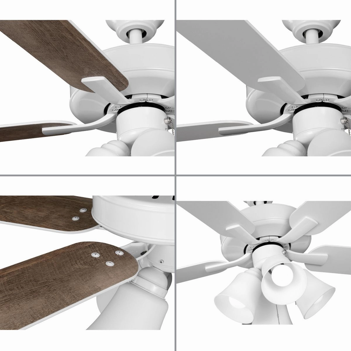 AirPro 52"Ceiling Fan White