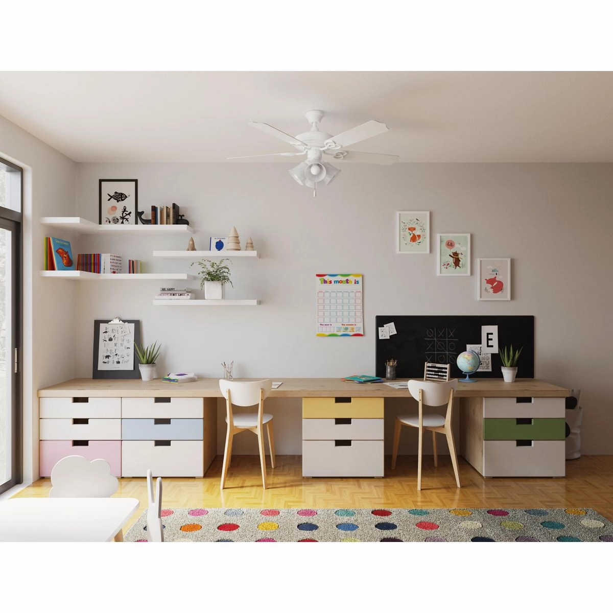 Airpro 52"Ceiling Fan White