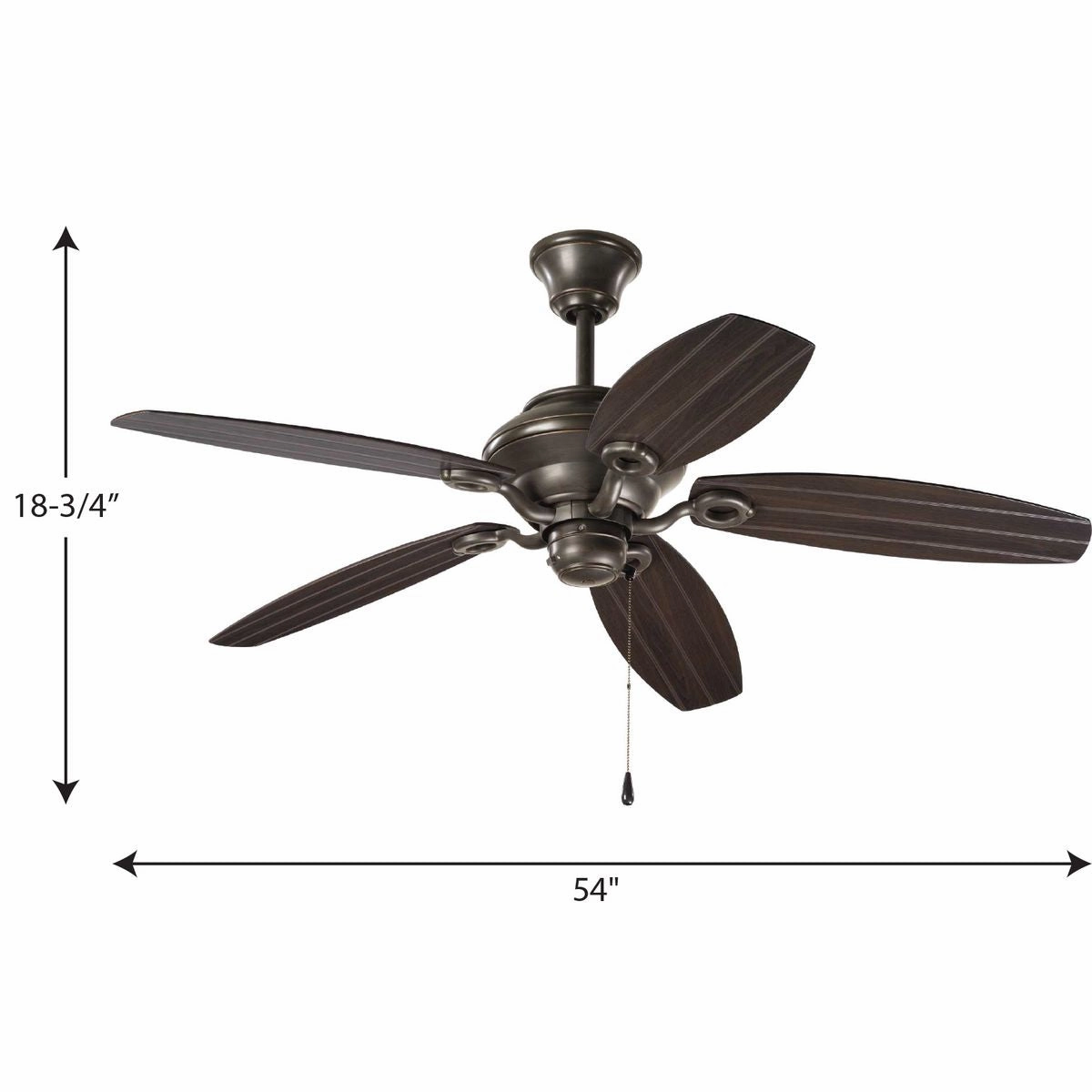Airpro 54"Ceiling Fan Antique Bronze