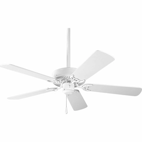 Airpro Builder 42"Ceiling Fan White small electric fans for personal cooling
