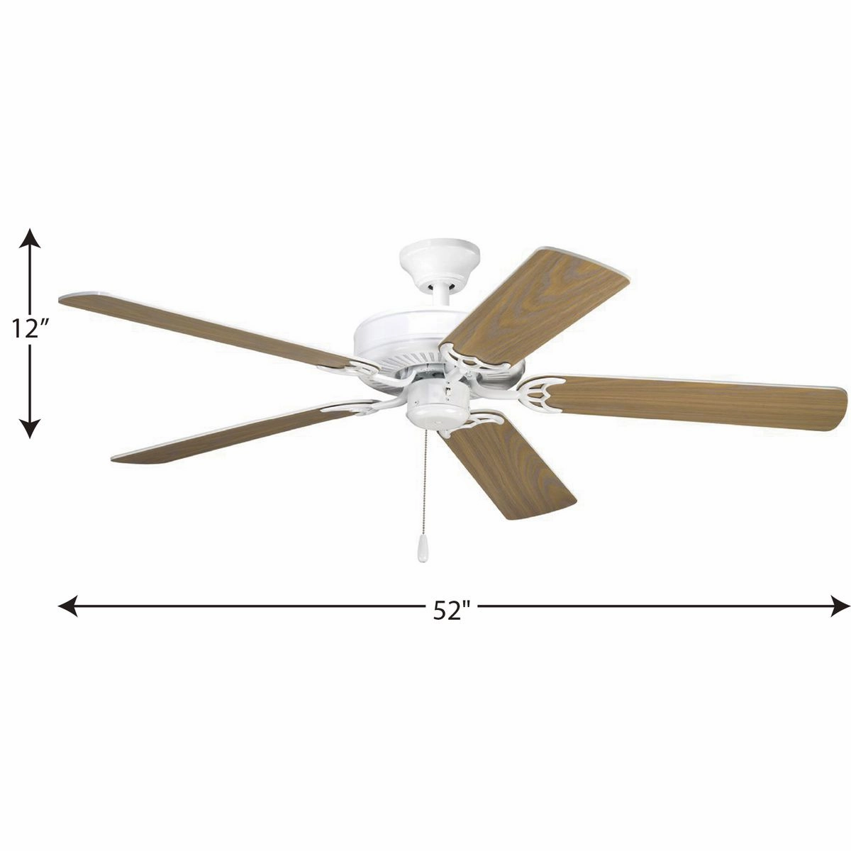 Airpro Builder 52"Ceiling Fan White