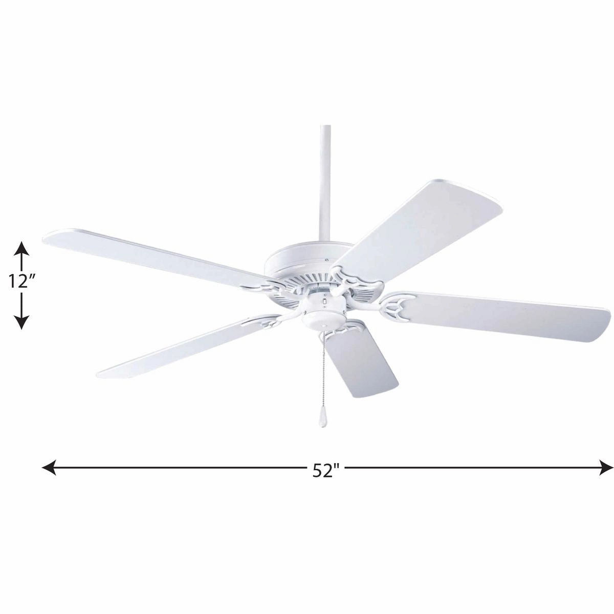 Airpro Builder 52"Ceiling Fan White