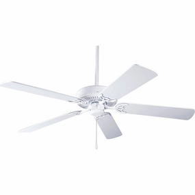 Airpro Builder 52"Ceiling Fan White modern medium fans for everyday cooling
