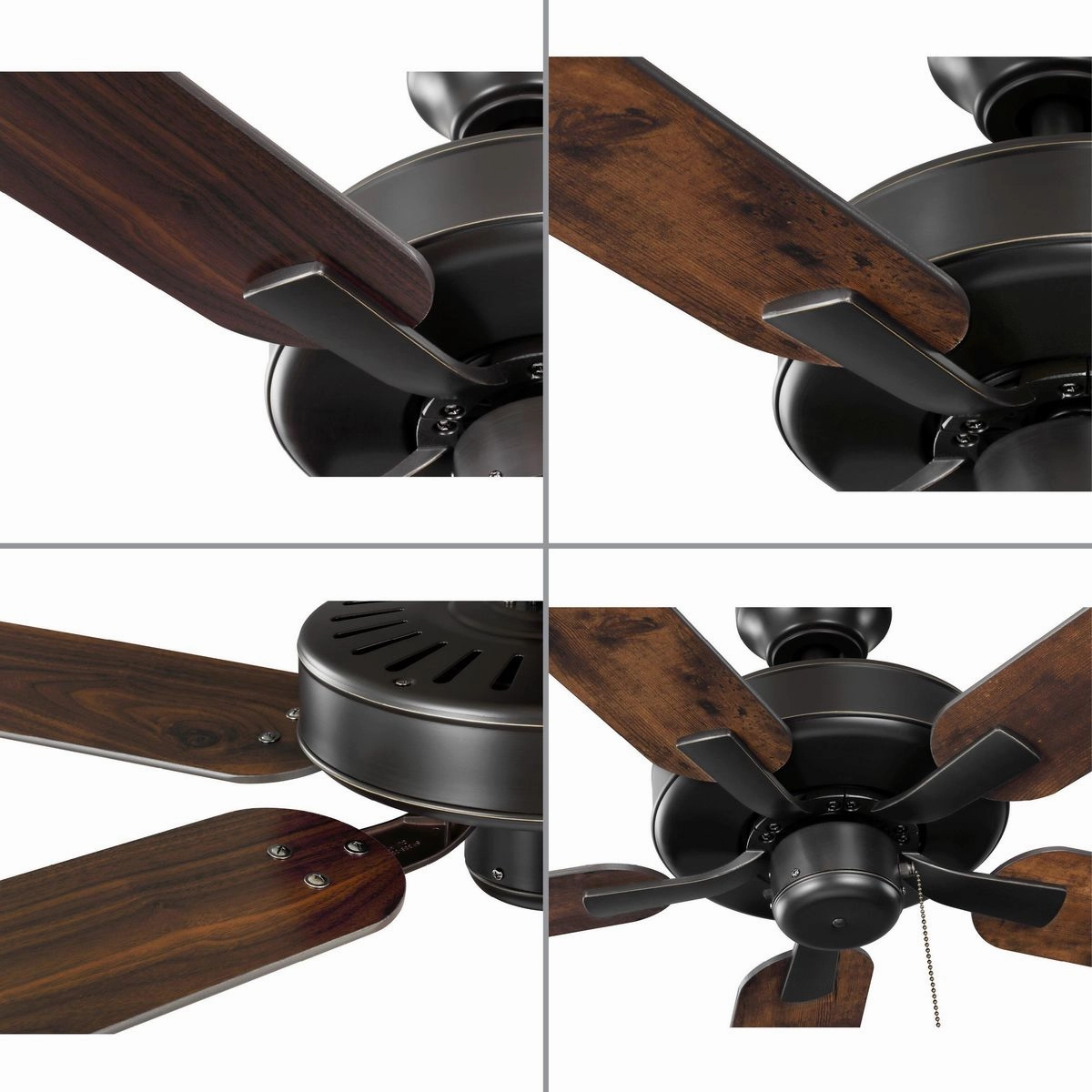 Airpro Builder Fan 52"Ceiling Fan Antique Bronze