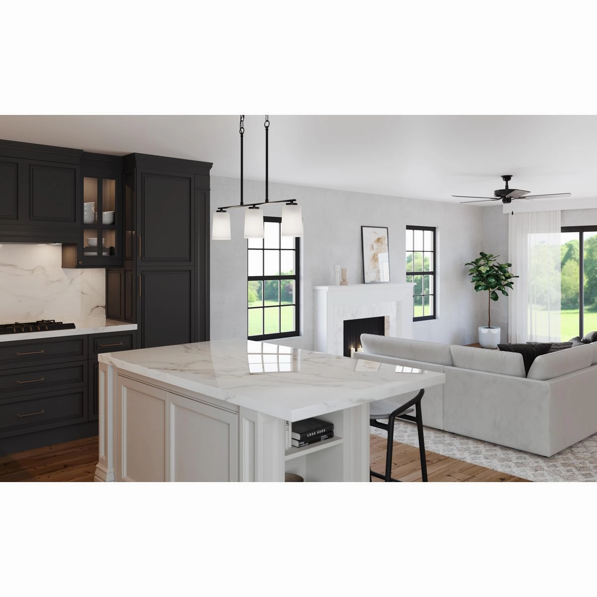 Airpro Builder Fan 52"Ceiling Fan Matte Black