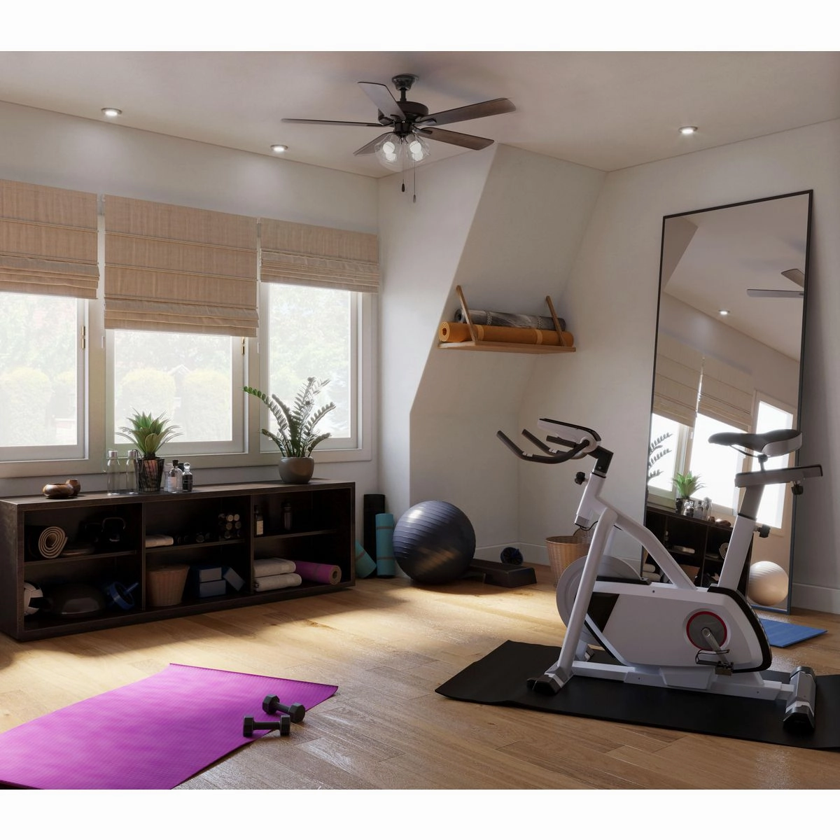 Airpro Builder Fan 52"Ceiling Fan Matte Black