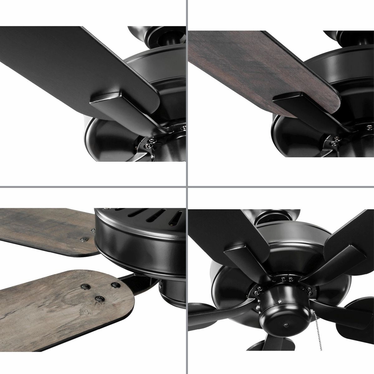 Airpro Builder Fan 52"Ceiling Fan Matte Black
