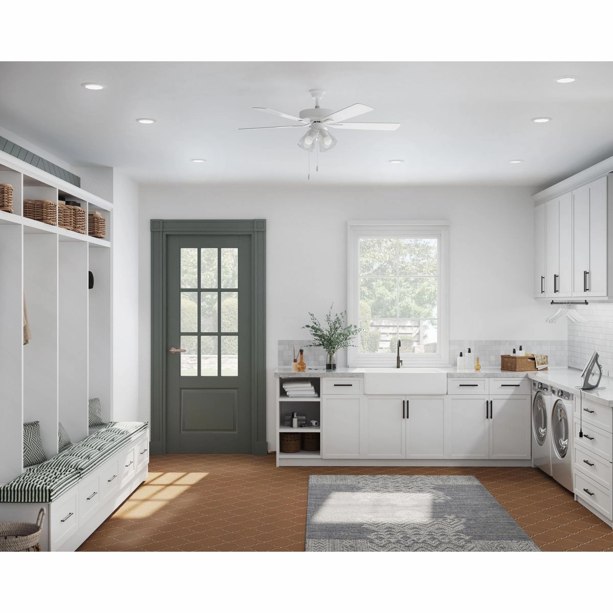 Airpro Builder Fan 52"Ceiling Fan White