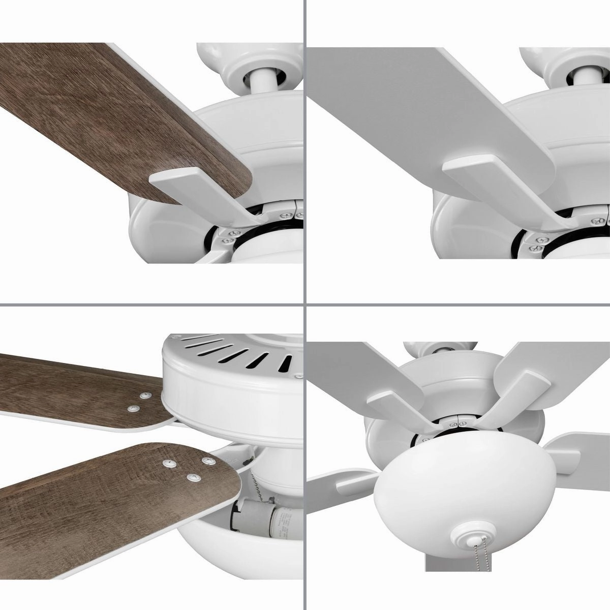 Airpro Builder Fan 52"Ceiling Fan White