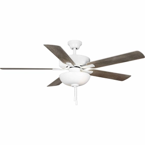 Airpro Builder Fan 52"Ceiling Fan White quiet medium fans for living room use