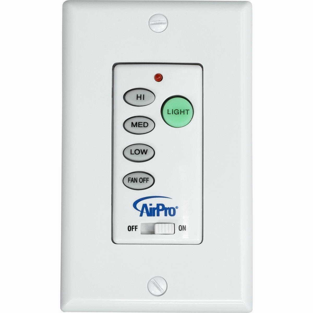 AirPro Ceiling Fan/Light Wall Control ceiling fan control kits with remote