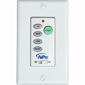 AirPro Ceiling Fan/Light Wall Control ceiling fan control kits with remote