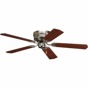 Airpro Hugger 52"Ceiling Fan Brushed Nickel space-saving huggers with modern style