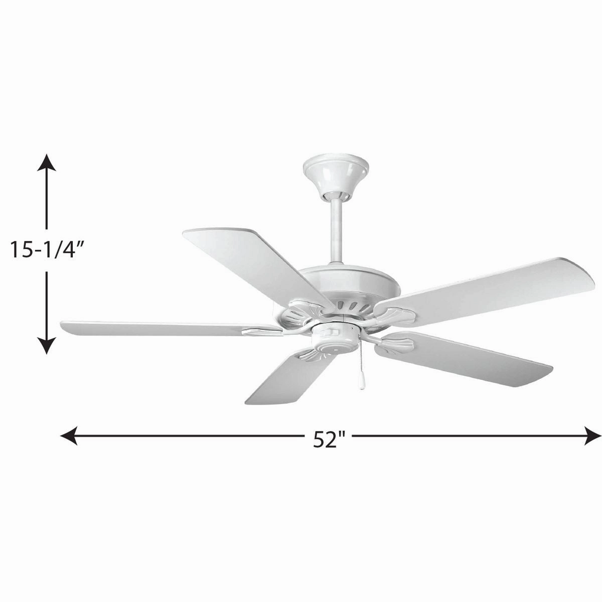 Airpro Performance 52"Ceiling Fan White