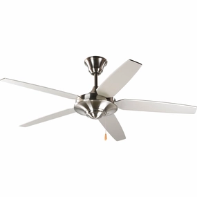 Airpro Signature Plus 54"Ceiling Fan Brushed Nickel medium electric fans for multi-room use