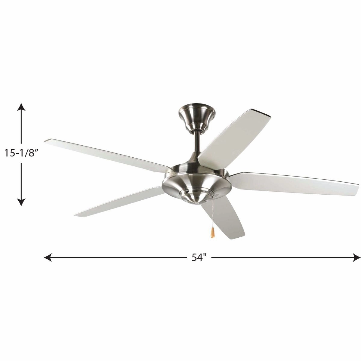 Airpro Signature Plus 54"Ceiling Fan Brushed Nickel