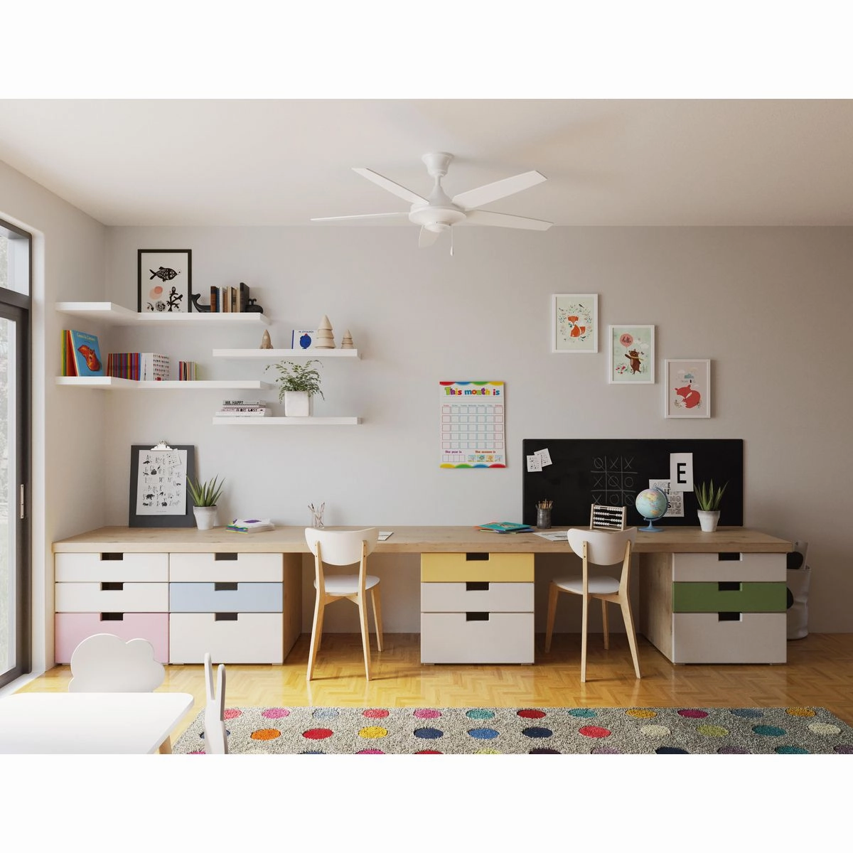 Airpro Signature Plus 54"Ceiling Fan White