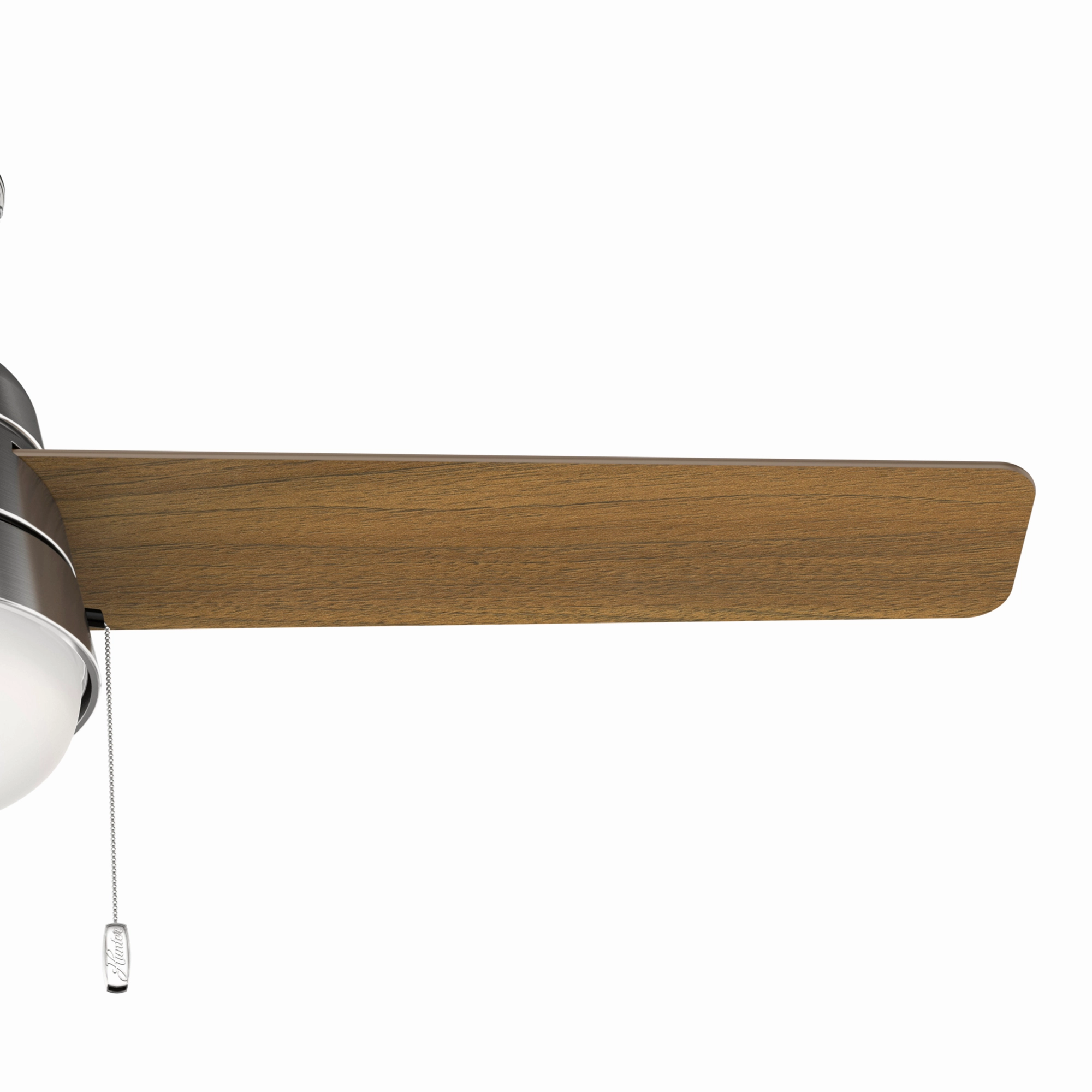 Aker 52"Ceiling Fan Brushed Nickel