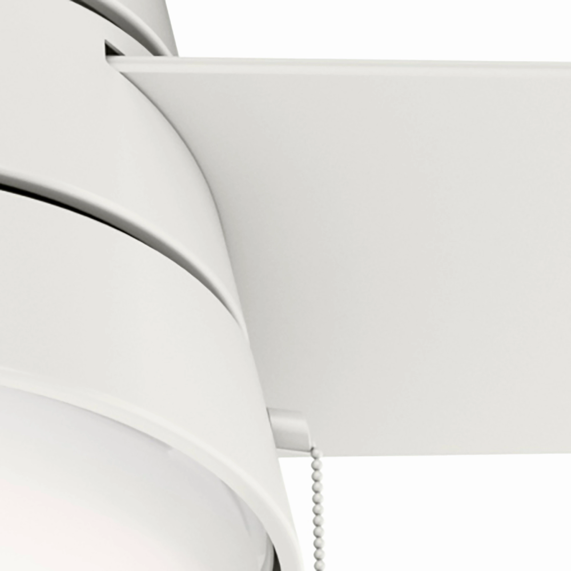 Aker 52"Ceiling Fan Fresh White