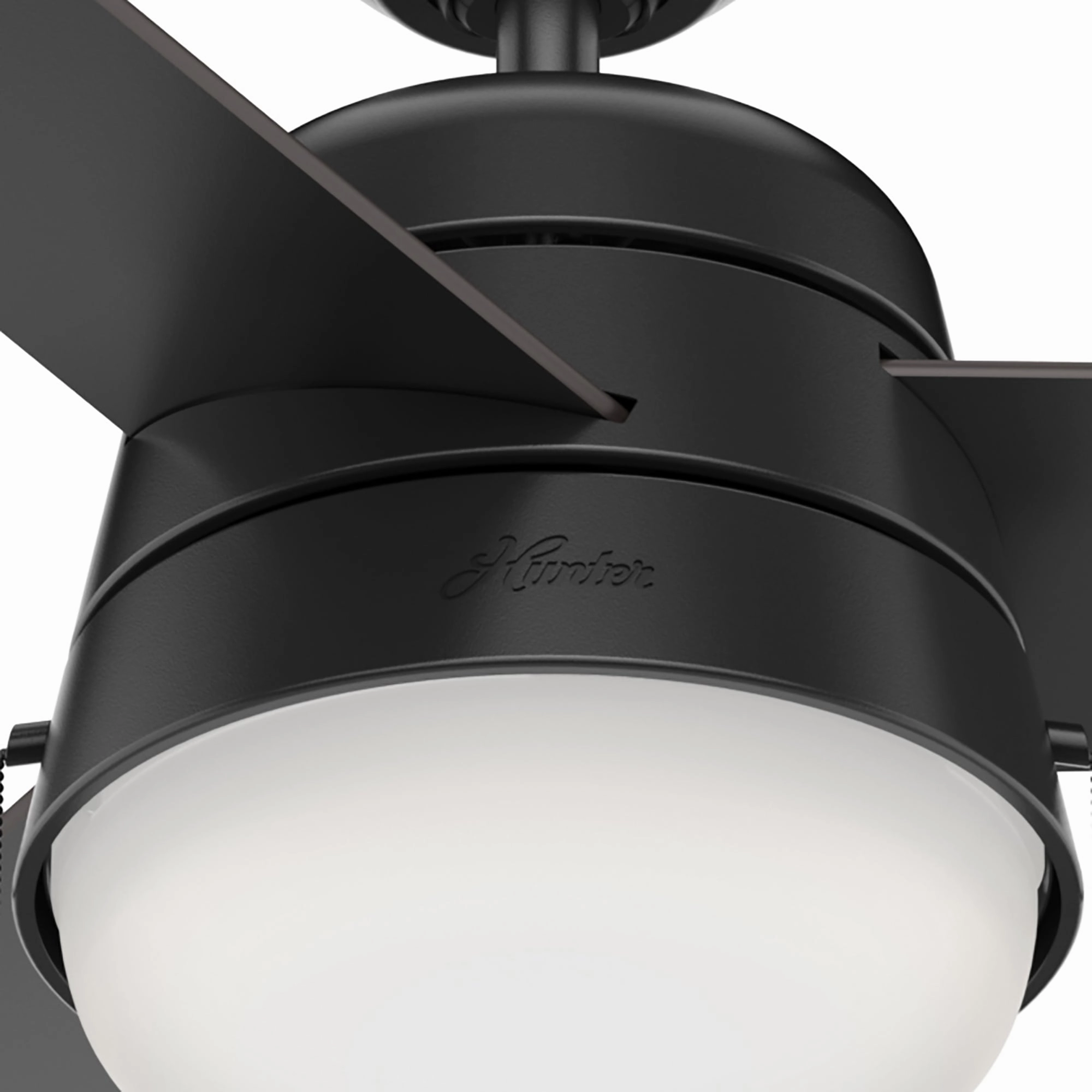 Aker 52"Ceiling Fan Matte Black