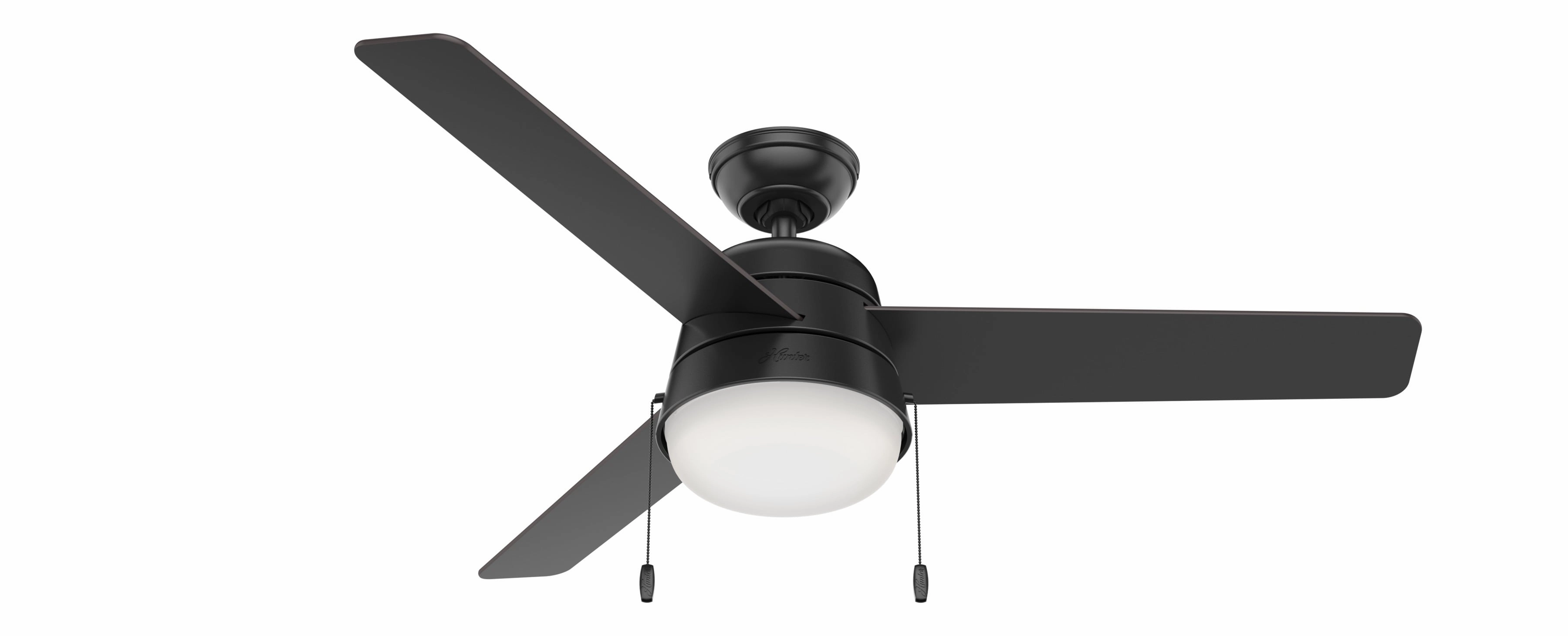Aker 52"Ceiling Fan Matte Black