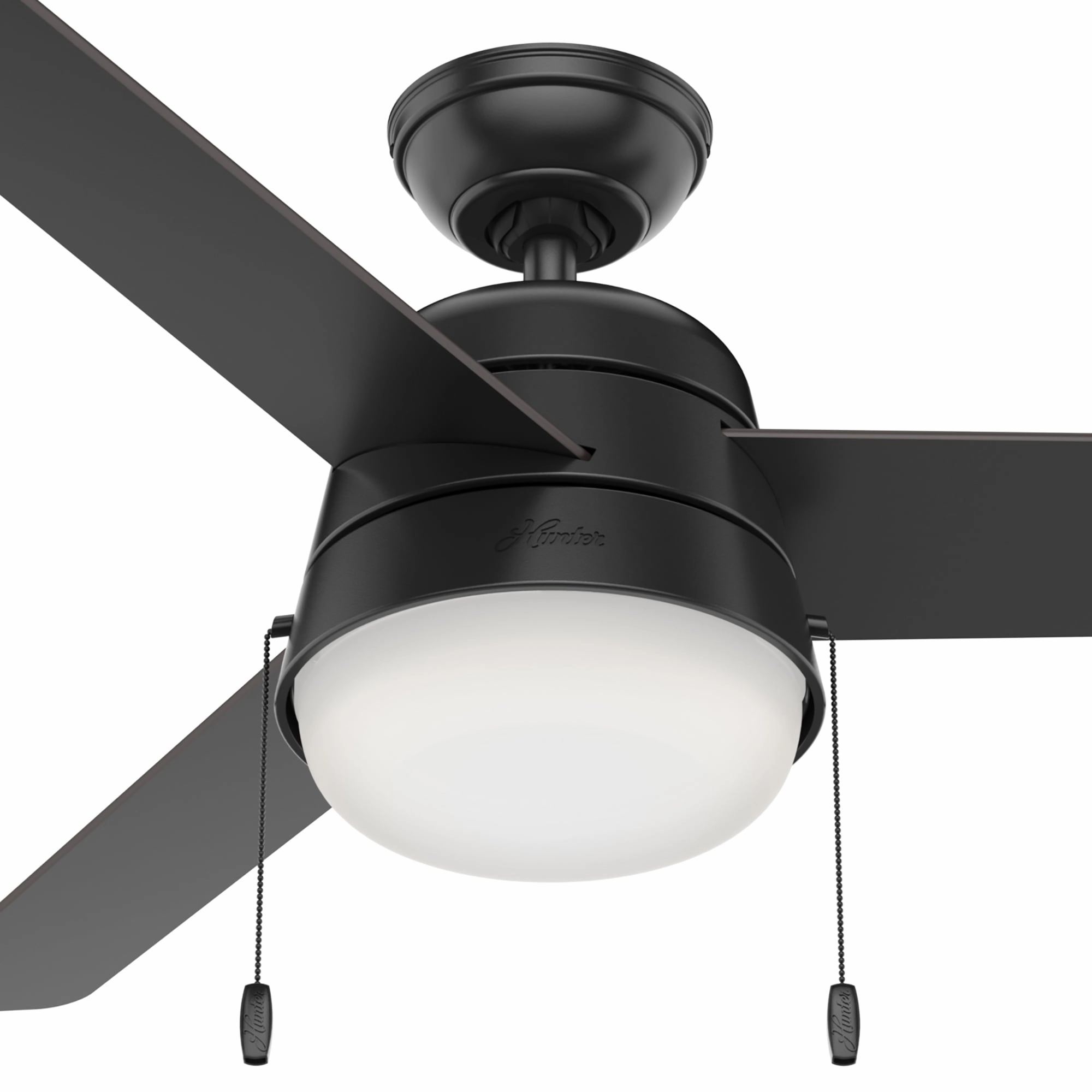 Aker 52"Ceiling Fan Matte Black
