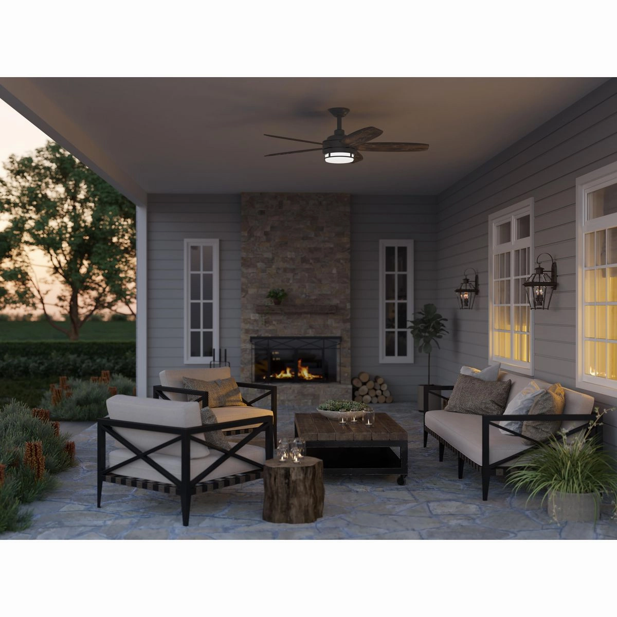 Albin 54"Ceiling Fan Architectural Bronze