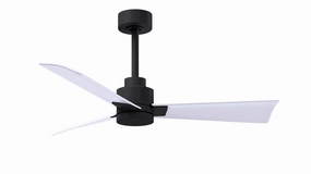 Alessandra 42"Ceiling Fan Matte Black best small fans for home and travel