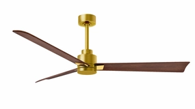 Alessandra 56"Ceiling Fan Brushed Brass affordable medium fans for summer