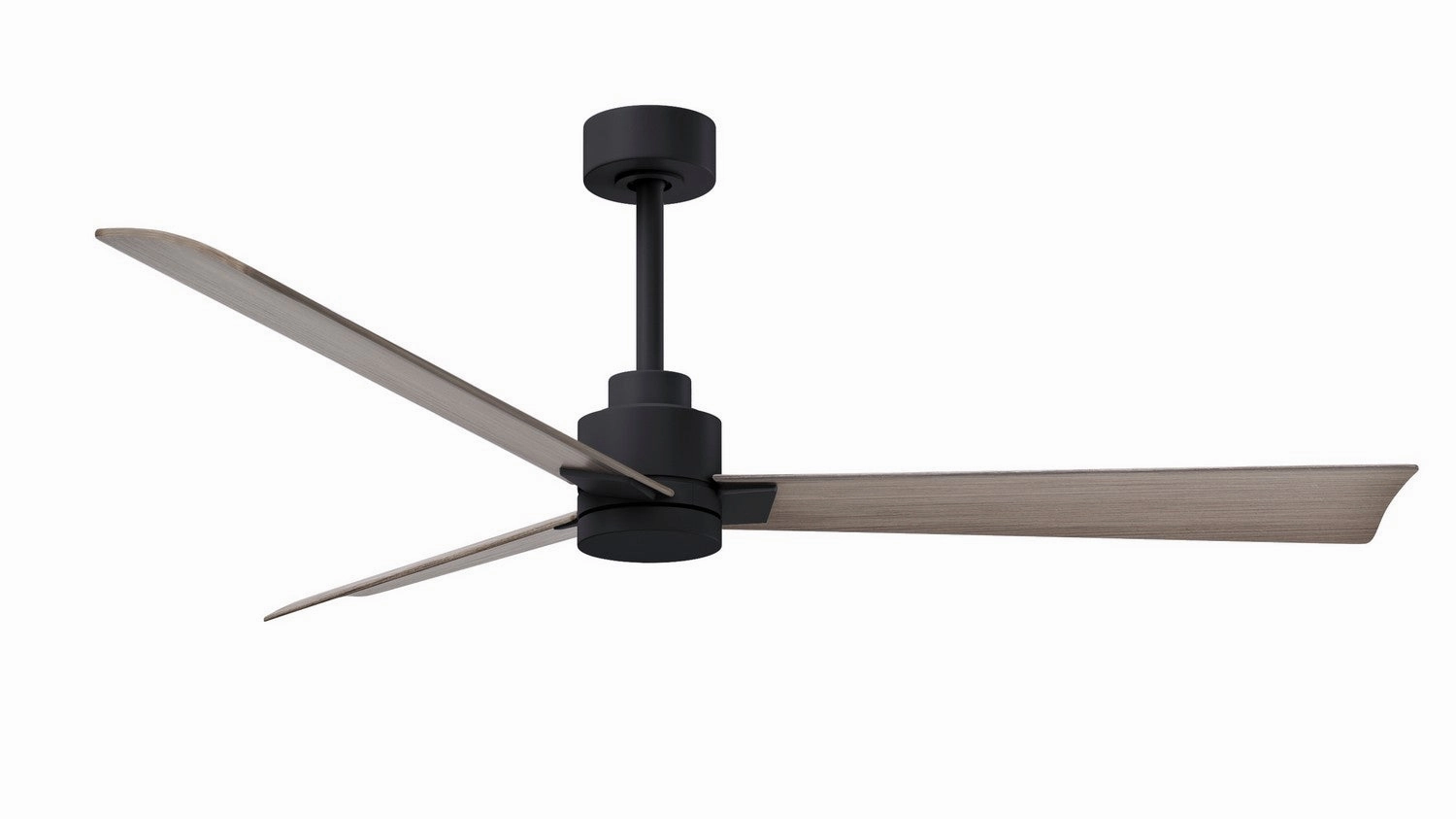 Alessandra 56"Ceiling Fan Matte Black medium electric fans for multi-room use
