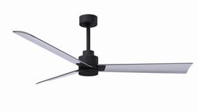 Alessandra 56"Ceiling Fan Matte Black medium size fans for home ventilation