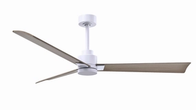 Alessandra 56"Ceiling Fan Matte White modern medium fans for everyday cooling