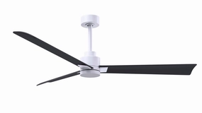 Alessandra 56"Ceiling Fan Matte White home cooling fans in medium size