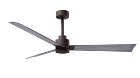 Alessandra 56"Ceiling Fan Textured Bronze compact medium fans for desks and counters
