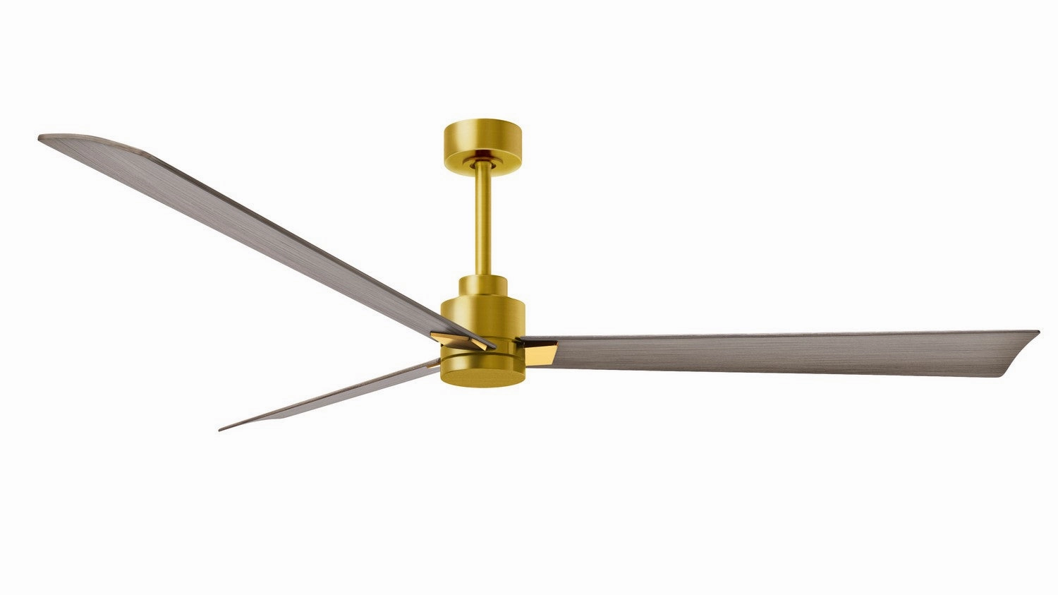 Alessandra 72"Ceiling Fan Brushed Brass home cooling fans in medium size