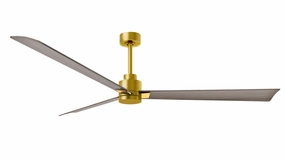 Alessandra 72"Ceiling Fan Brushed Brass home cooling fans in medium size