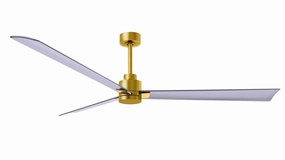 Alessandra 72"Ceiling Fan Brushed Brass affordable medium fans for summer