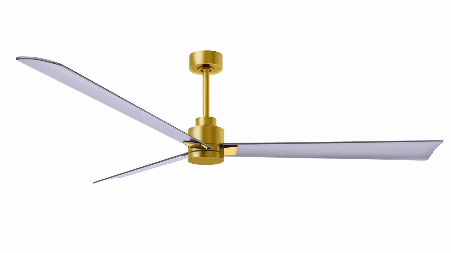 Alessandra 72"Ceiling Fan Brushed Brass affordable medium fans for summer