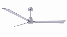 Alessandra 72"Ceiling Fan Brushed Nickel modern medium fans for everyday cooling