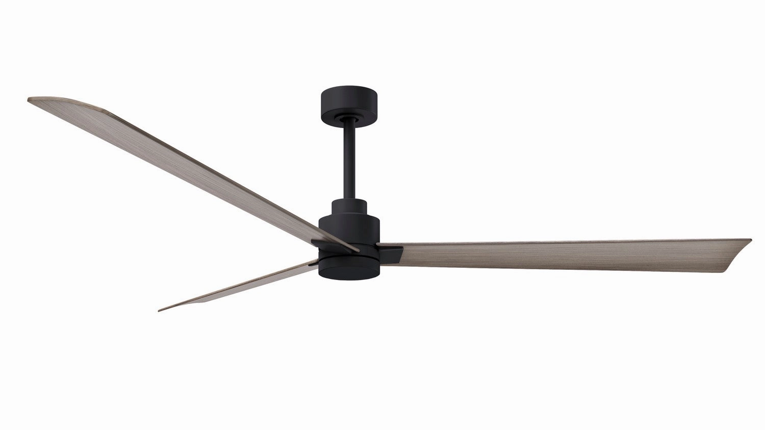 Alessandra 72"Ceiling Fan Matte Black stylish medium fans for contemporary homes