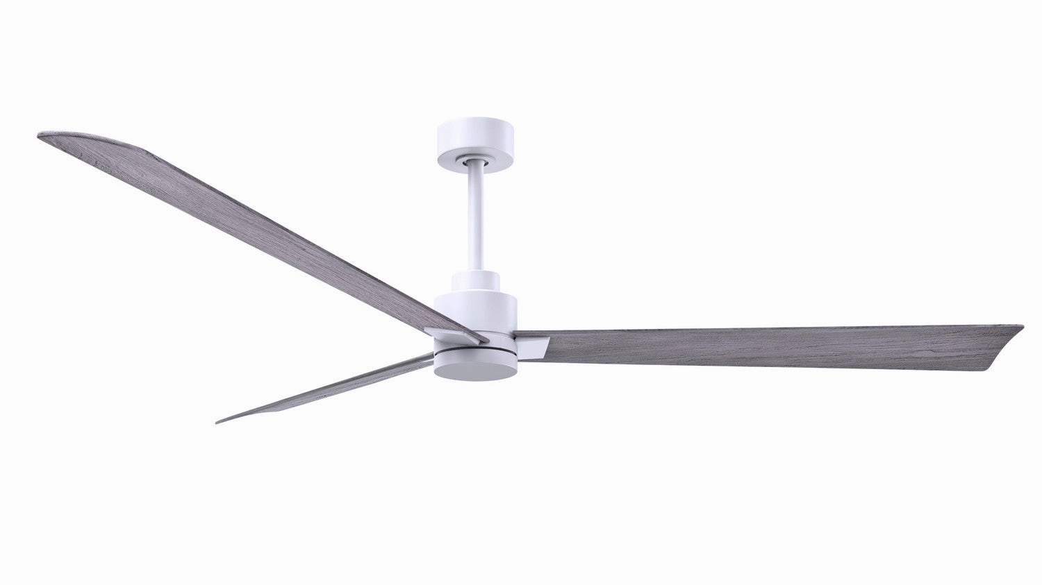 Alessandra 72"Ceiling Fan Matte White compact medium fans for desks and counters