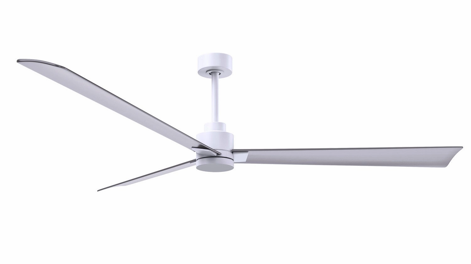 Alessandra 72"Ceiling Fan Matte White stylish medium fans for contemporary homes