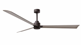 Alessandra 72"Ceiling Fan Textured Bronze quiet medium fans for living room use